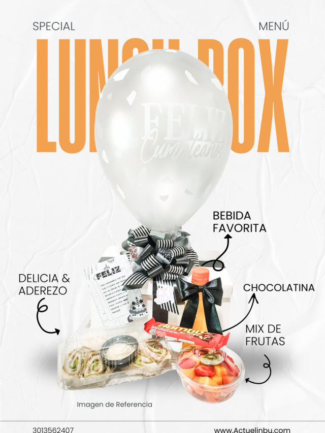 Desayuno sorpresa lunch box en cali