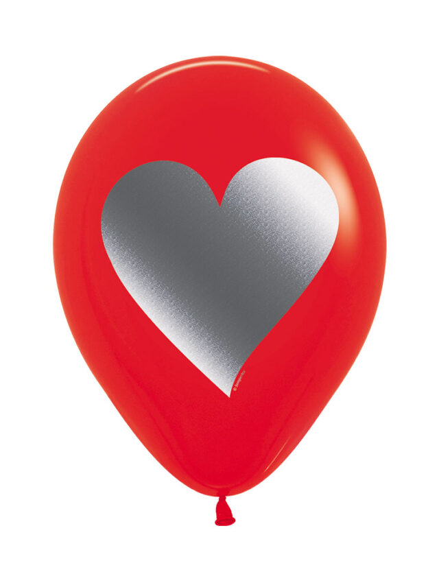 Globo Corazon impreso 2 Caras