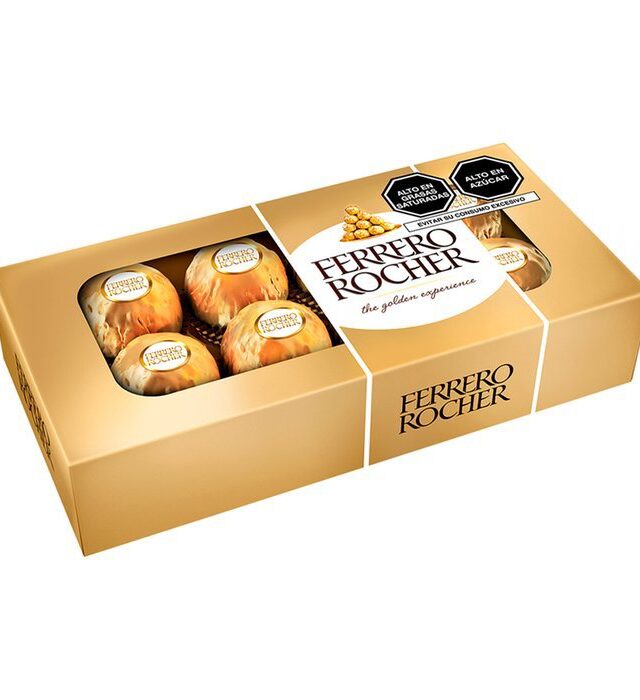 Chocolate Ferrero, 8 unidades