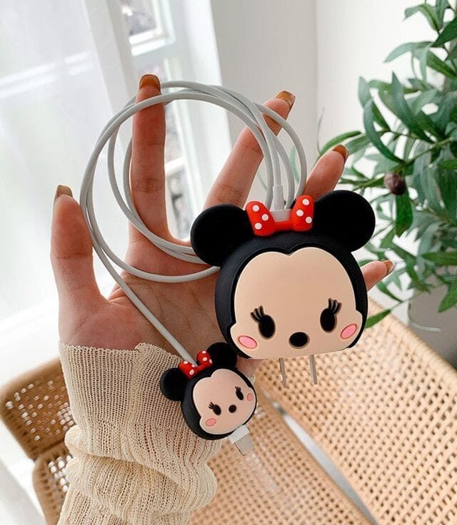 Protector de cargador Minnie Mouse