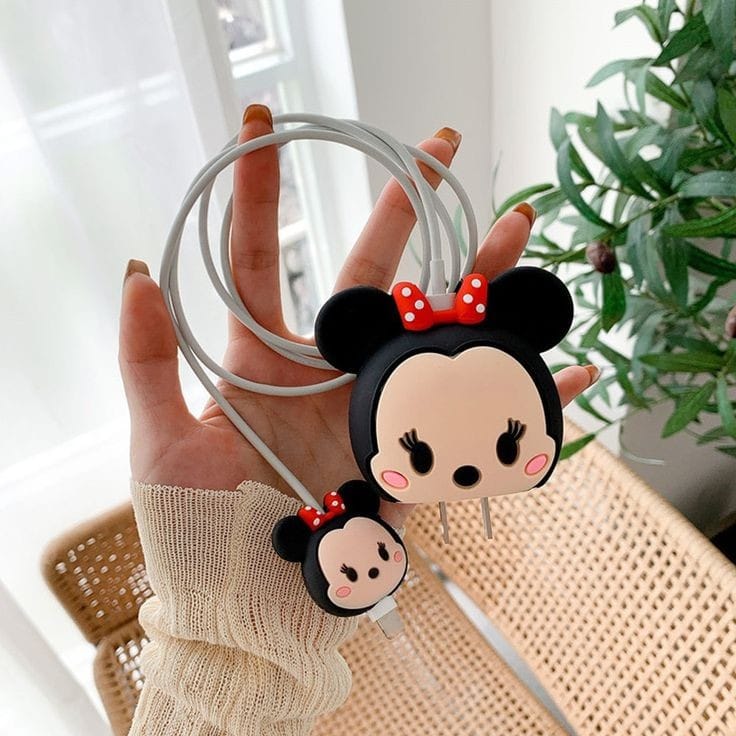 Protector de cargador Minnie Mouse