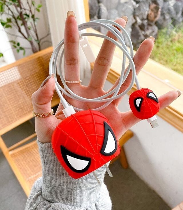 Protector de cargador Spiderman