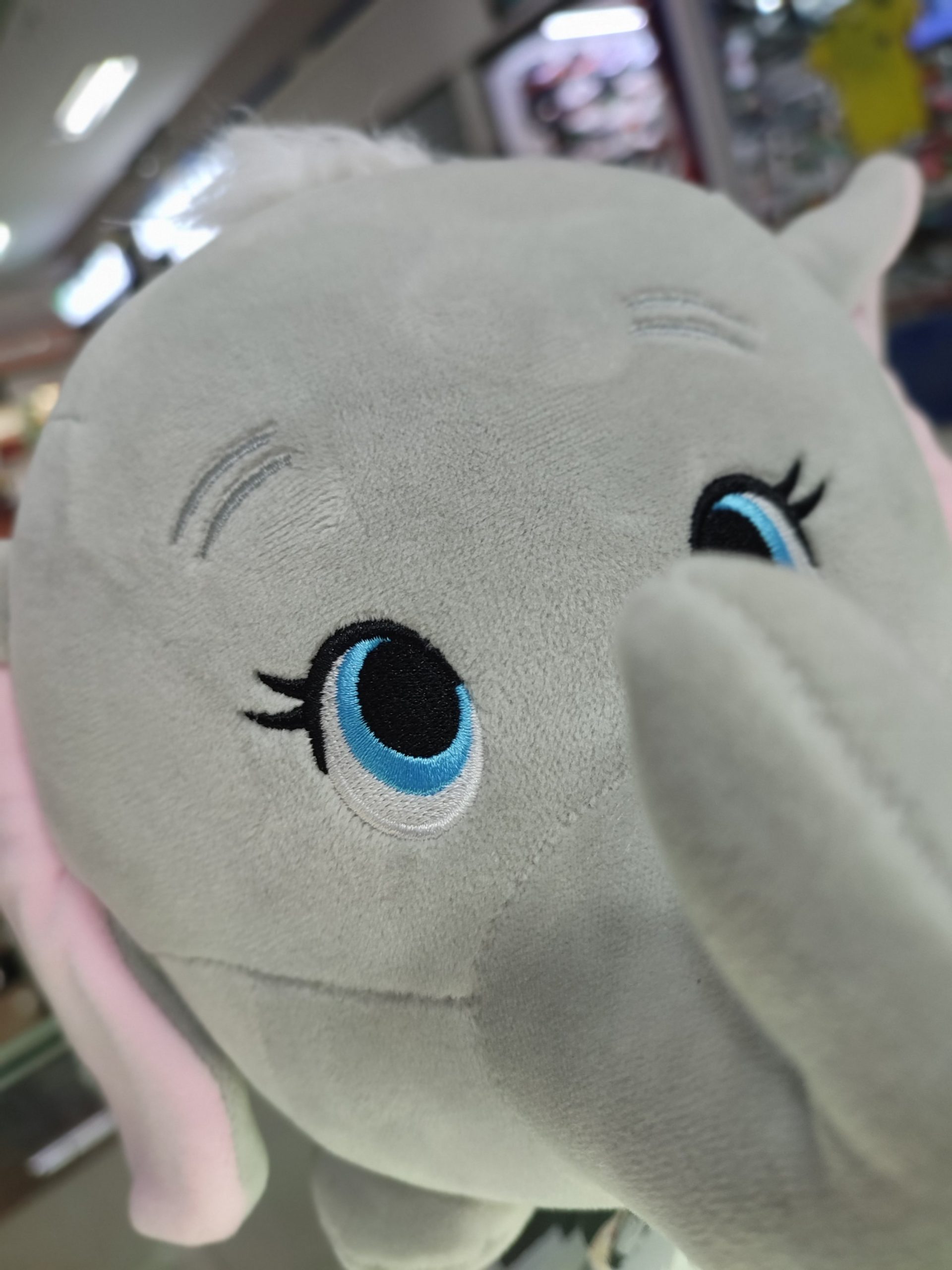 Alcancía de Peluche Musical Elefante Dumbo - Imagen 2