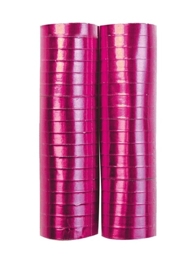 Serpentina Metalizada Fucsia