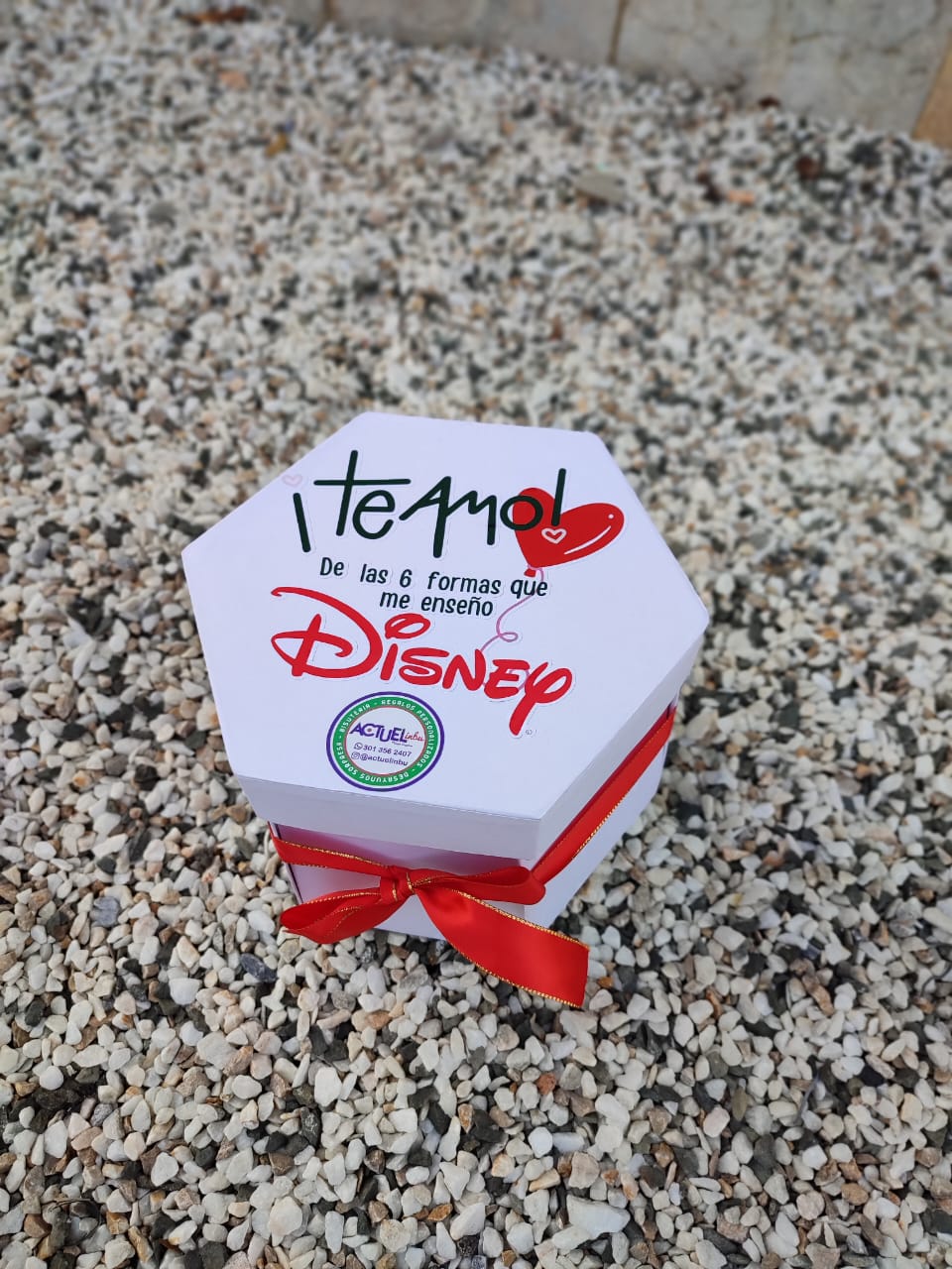 Ancheta Caja Explosiva: Te Amo /Te quiero Disney - Imagen 3