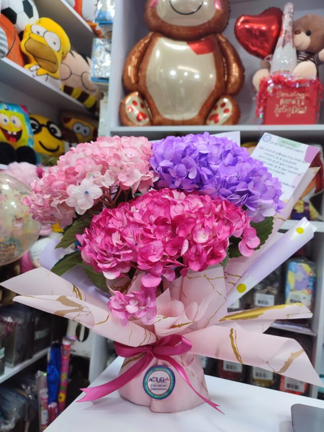 Bouquete de hortensias cali