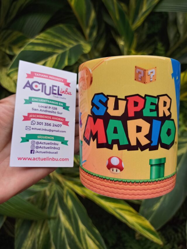 Mug Super Mario