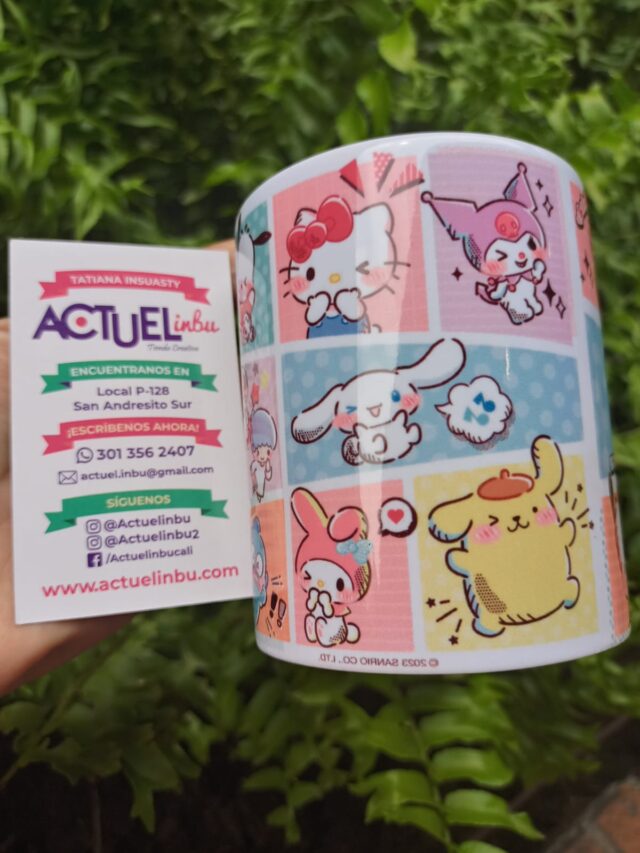 Mug Sanrio: Hello Kitty y sus amigos
