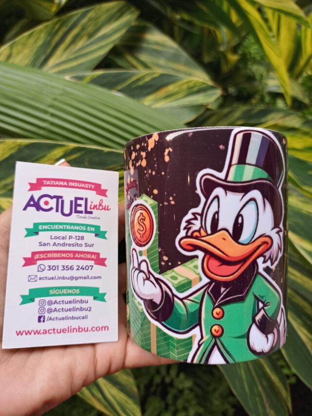 Mug Tio Rico Mc pato
