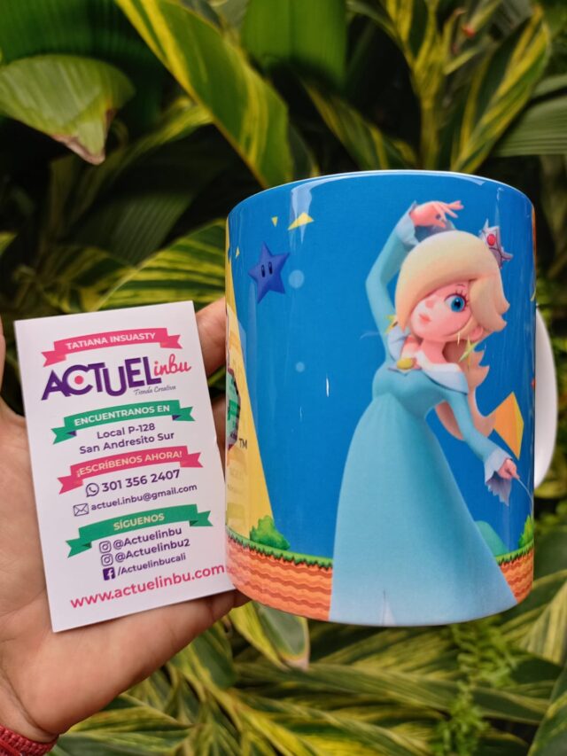 Mug Mario Bros: Princesa Peach