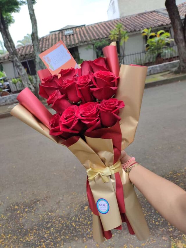Bouquet rosas cali