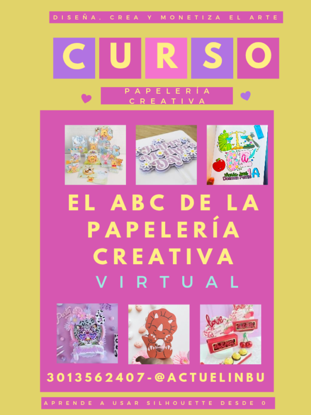 Curso Papelería Creativa con Silhouette Studio