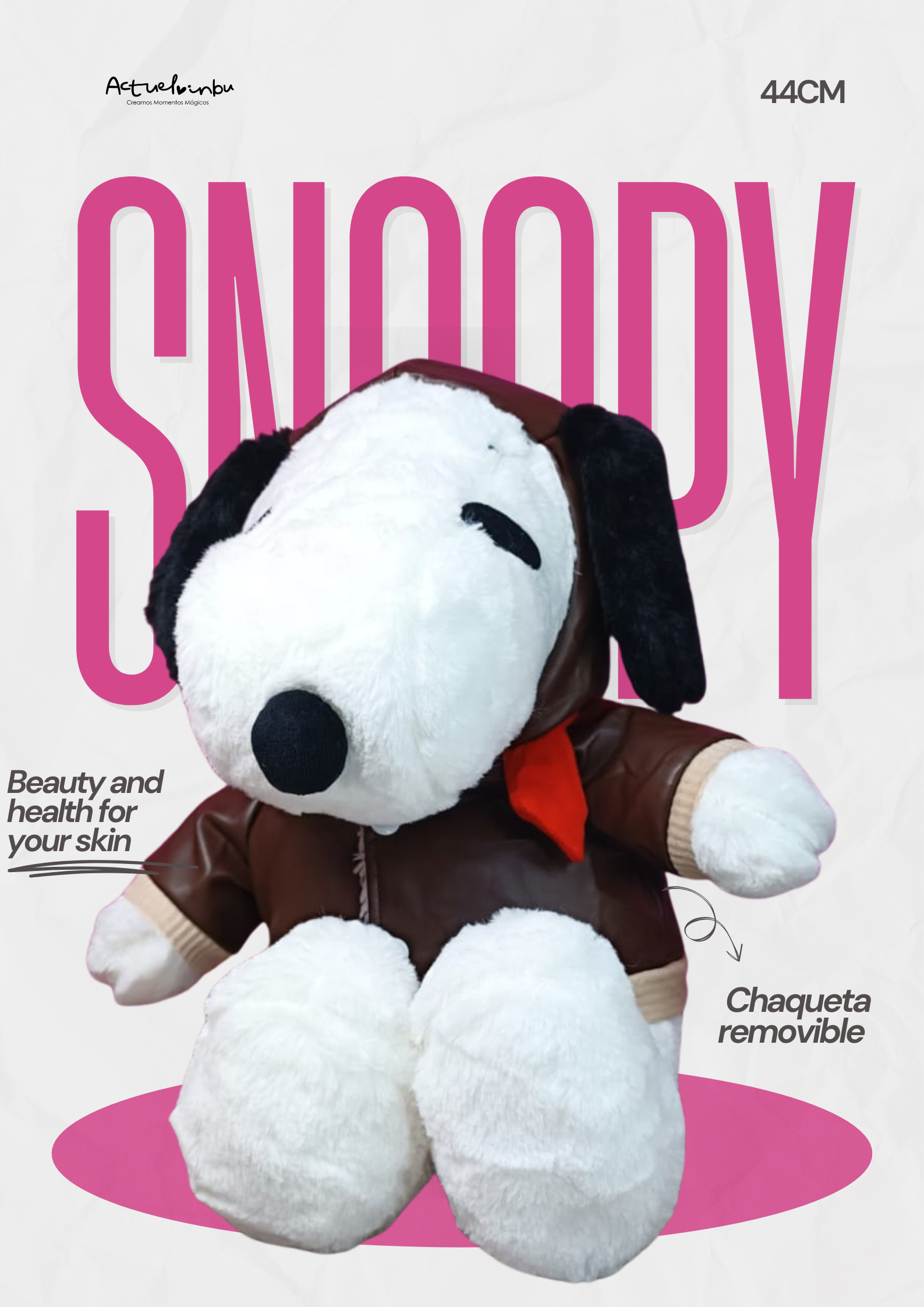 peluche de snoopy en cali