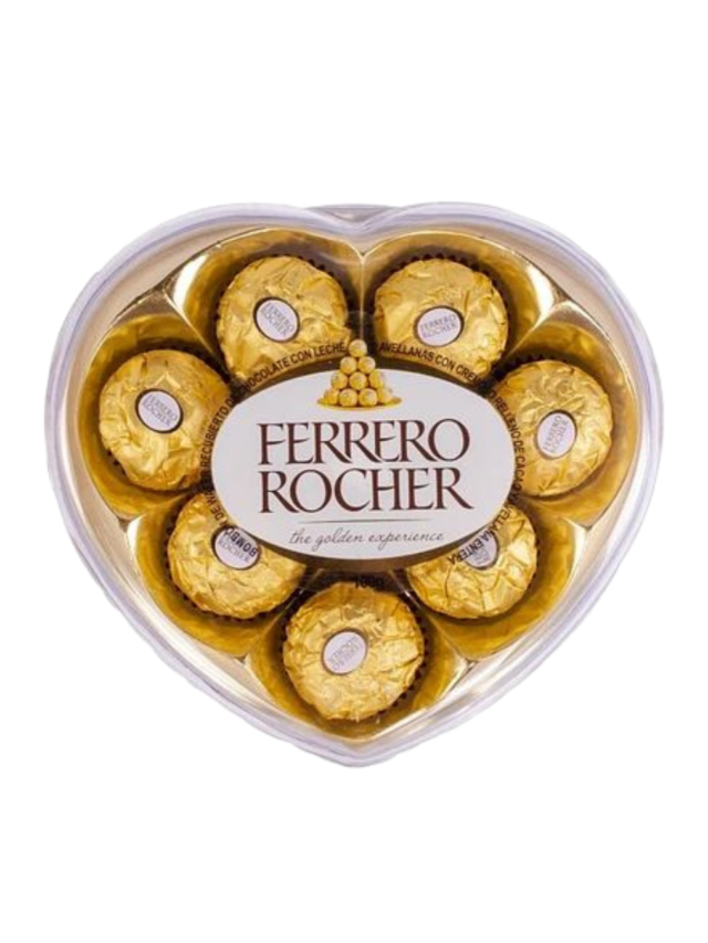 caja corazon ferrero rocher en cali