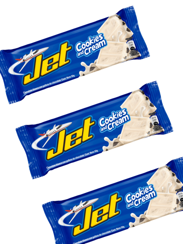 Chocolatina Jet Cookies & Cream 50 gramos