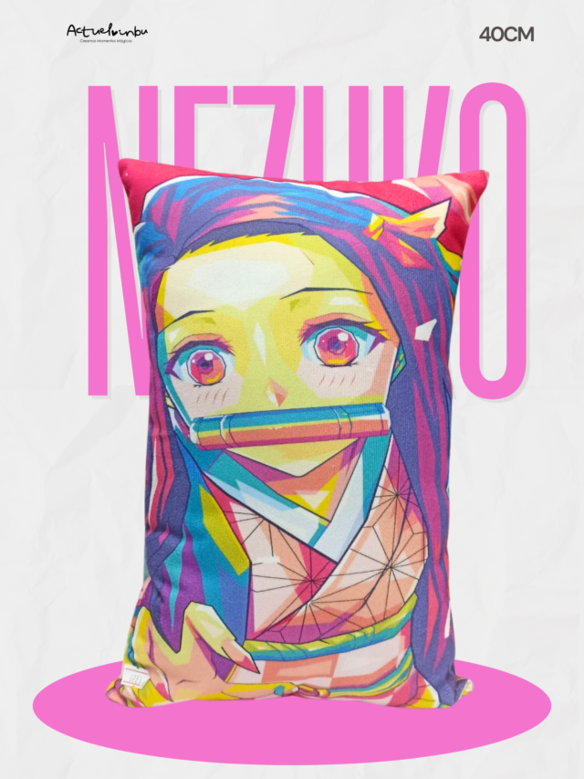 Cojin sublimado de nezuko de Demon slayers en cali