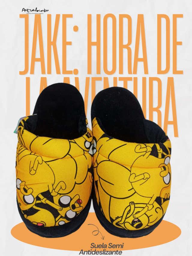 pantuflas de jake de la hora de la aventura en cali