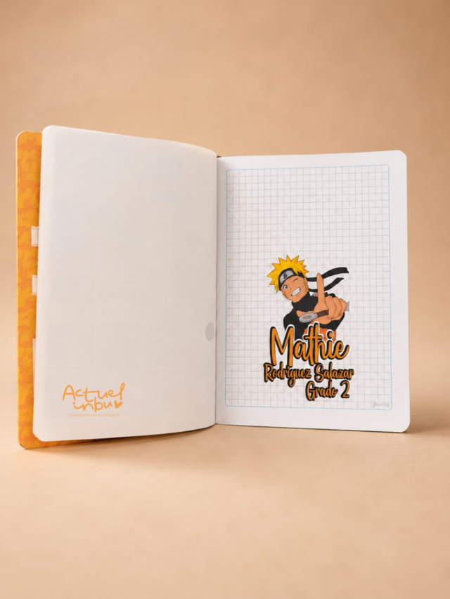 Marcación de Cuaderno Personalizada