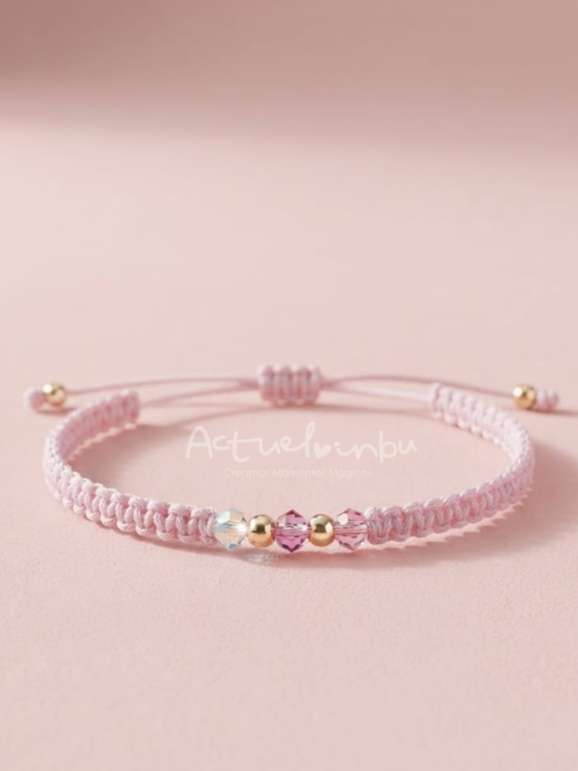 Pulsera rosada
